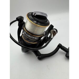 Plusinno HT 3000 Spinning Fishing Reel Black Gold 5.2:1 Gear Ratio Pre-Spooled